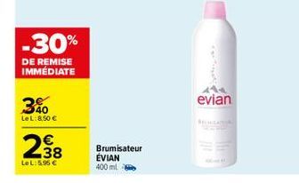 soldes Evian