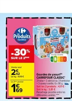 yaourt Carrefour
