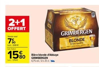 bière blonde Grimbergen