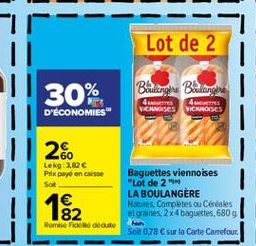 soldes La Boulangére