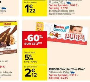 chocolat Kinder