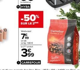 Lebe HYBA  -50% SUR LE 2  Vindusul  Carrefour  78  Los Lekto Le 2  399  Sharon de  Qualité