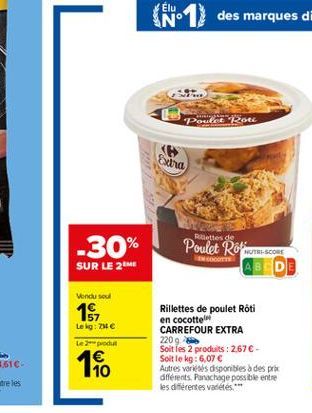 poulet Carrefour