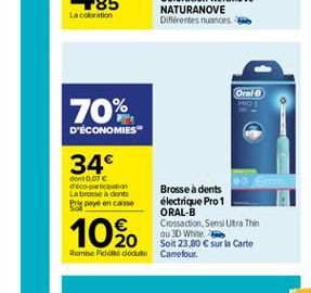 brosse à dents Oral-B