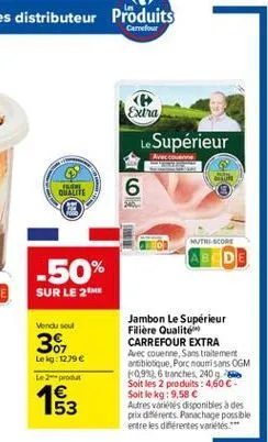 jambon carrefour