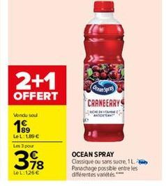 sucre Ocean Spray