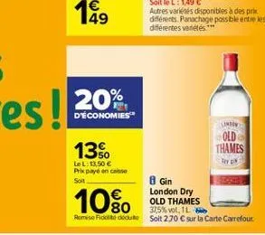 gin carrefour