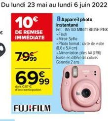 699,  dort 001  con  FUJIFILM