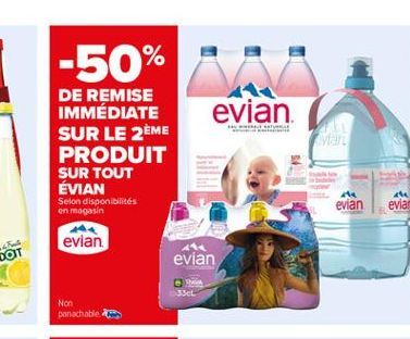 soldes Evian