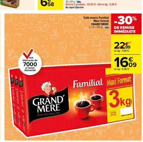 café moulu Grand'Mère