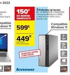 soldes lenovo