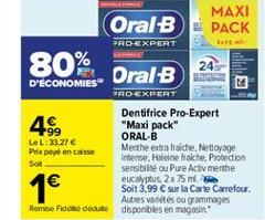 dentifrice Oral-B