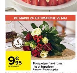 DU MARDI 24 AU DIMANCHE 29 MAI  jours  985  Lobo