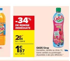 soldes Oasis