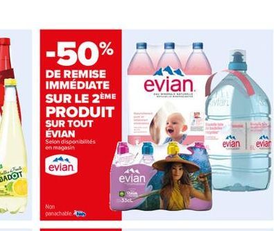 soldes Evian