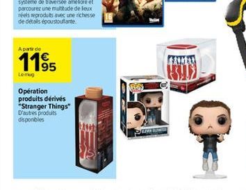 Aparte de  Lomg  Opération produits dérivés Stranger Things" D'autres produits disponibles