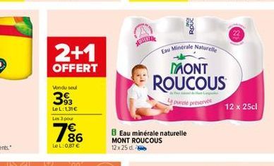 eau Mont Roucous