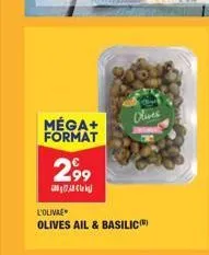 clues  méga+ format  29,  giac  l'olive olives ail & basilic