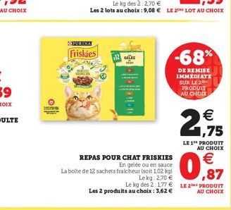 soldes Friskies