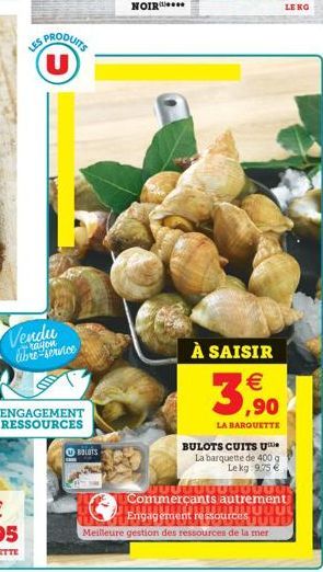 LEKO  PRODUTO  LES  U  Vendu U-putes  À SAISIR    M  3.9