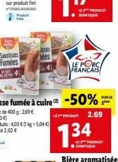 isses nées  le porc français  suru  734