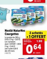 courgettes Nestlé