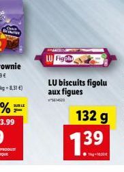 Ch Bree  LU Figol  LU biscuits figolu aux figues  2  SUR LE 2  132 g  739