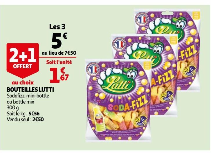 BOUTEILLES LUTTI