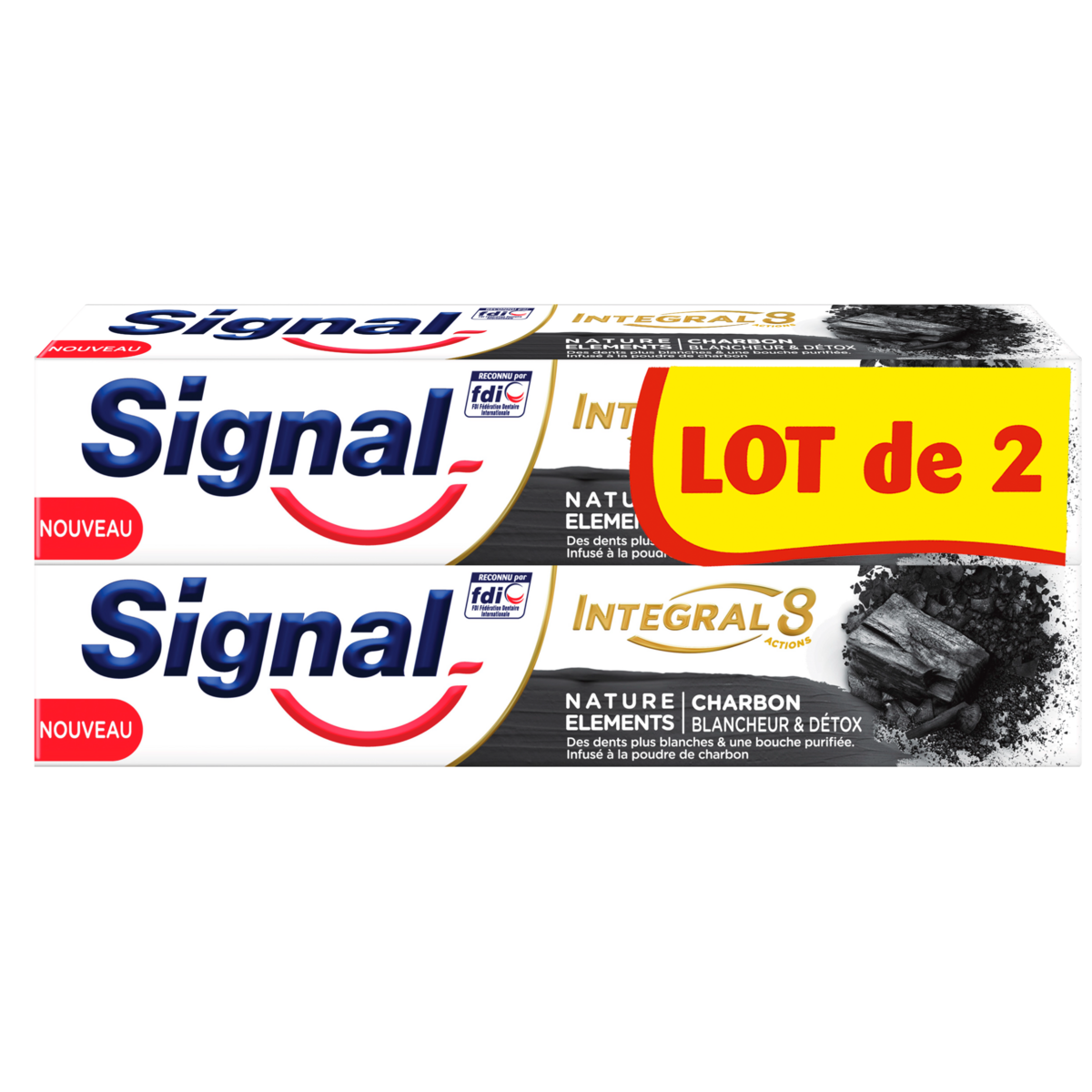 DENTIFRICE SIGNAL NATURE ELEMENT