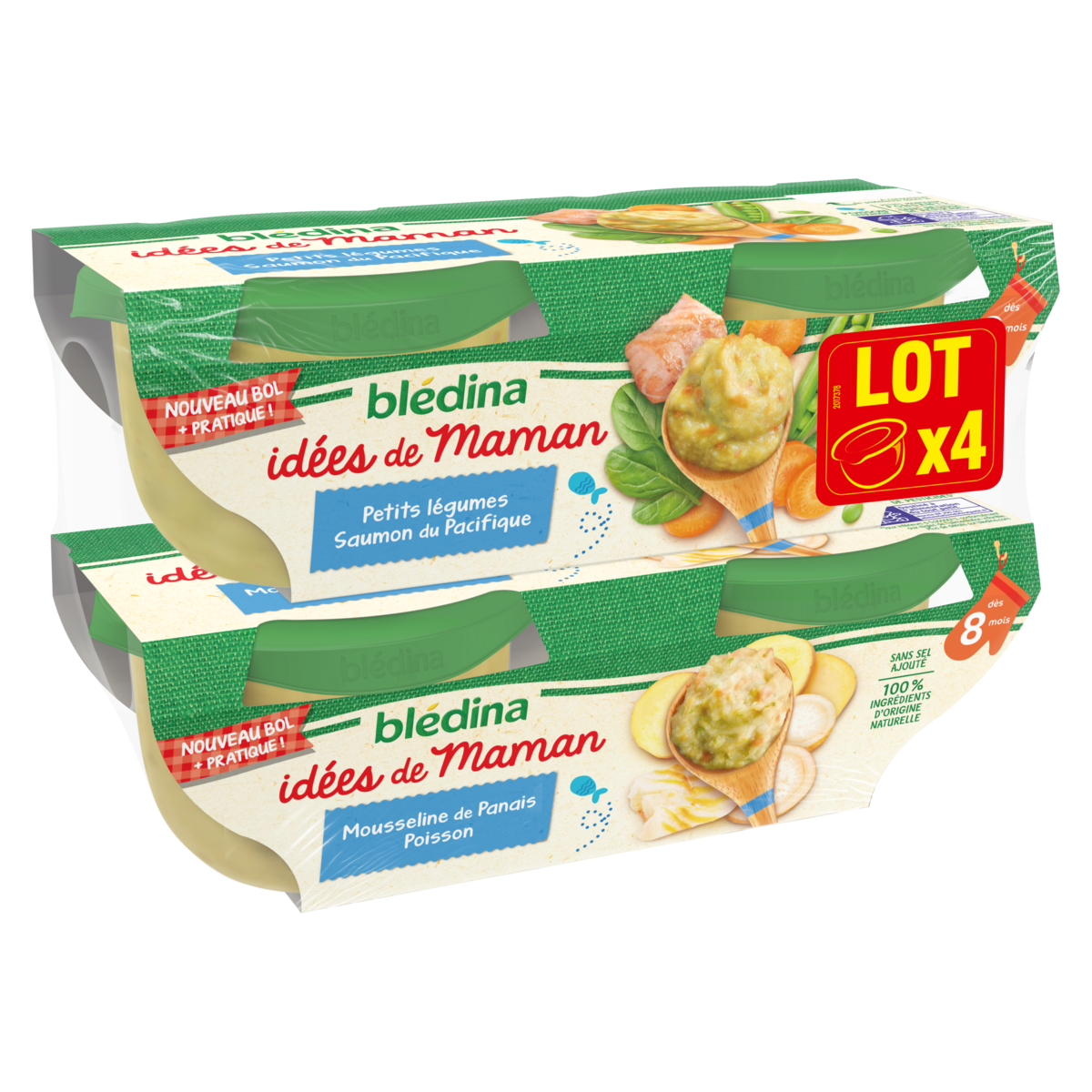 BOLS IDÉES DE MAMAN BLÉDINA