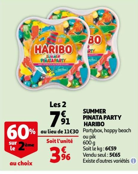 SUMMER PINATA PARTY HARIBO