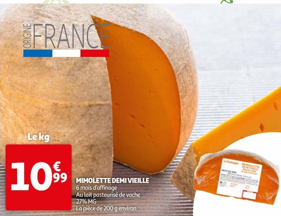 MIMOLETTE DEMI VIEILLE