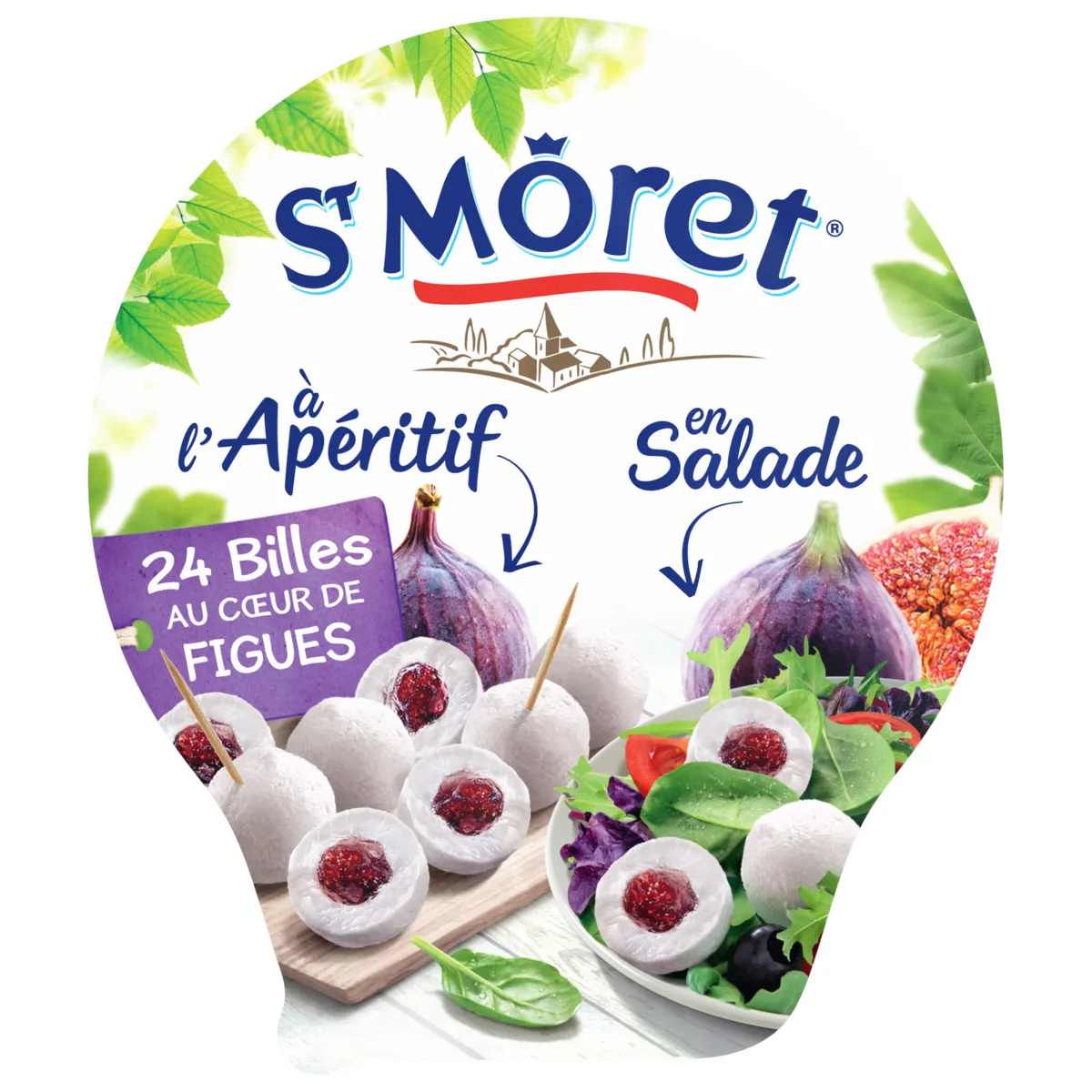 billes de st môret apéritif figues