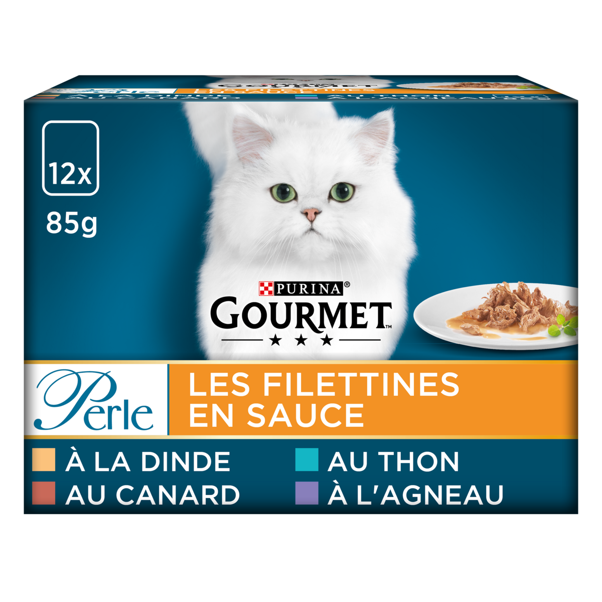 FILETTINES À LA VIANDE ET AUX POISSONS GOURMET PERLE