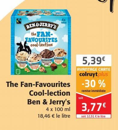 The Fan Favourites Cool-lection Ben & Jerry's