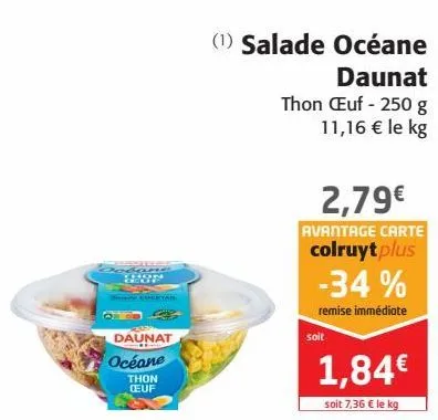 salade océane daunat