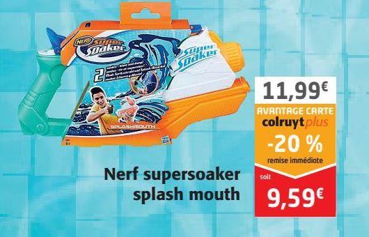 Nerf supersoaker splash mouth