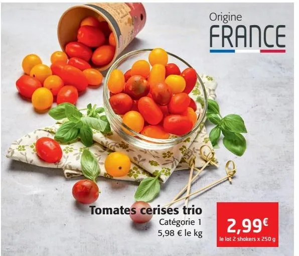 tomate cerises trio
