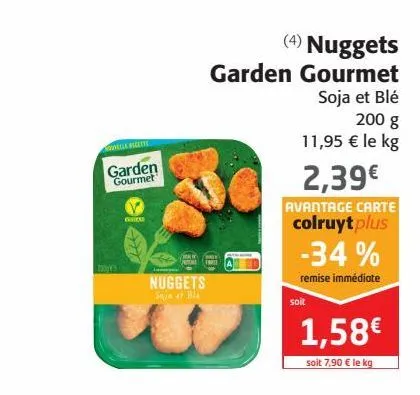 nuggets garden gourmet