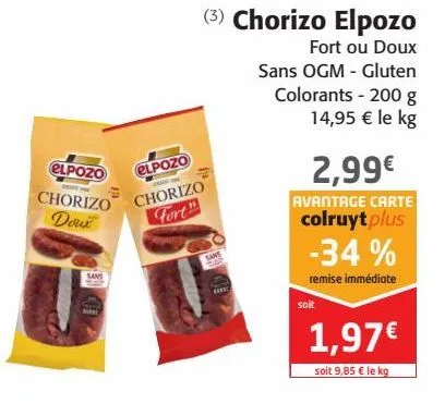 chorizo elpozo