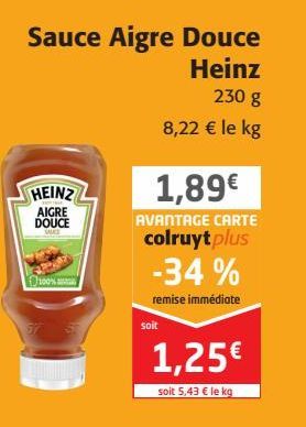 Sauce Aigre Douce Heinz