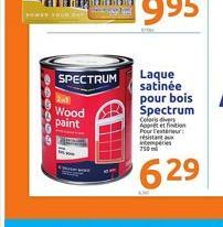 POWER TOUR 3  SPECTRUM  Wood  paint  JE ME APE ATETAN, A PEONES EN BUTIL, AT