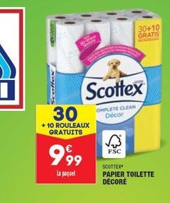 papier toilette Scottex