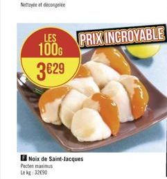 PRIX INCROYABLE