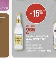 P  SOIT LUNITE  2685  Premium Indian Tonic