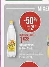 Schweppe  -50% 2