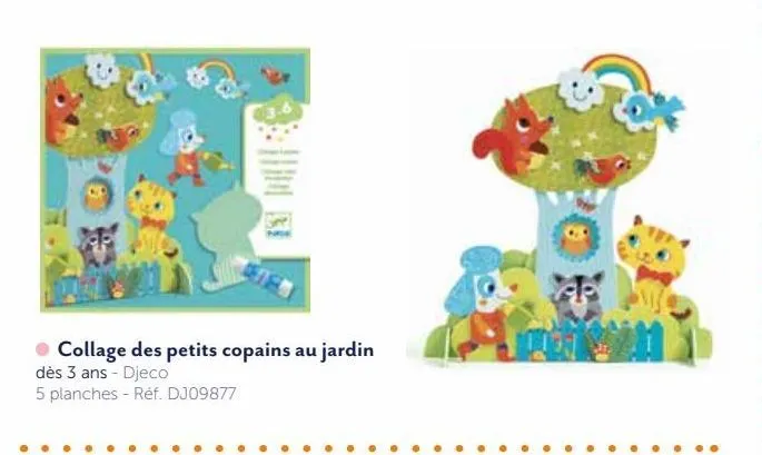 collages des petits copains au jardin djeco