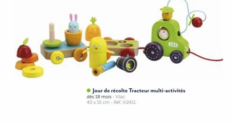 jour de recolte - tracteur multi-activites vilac