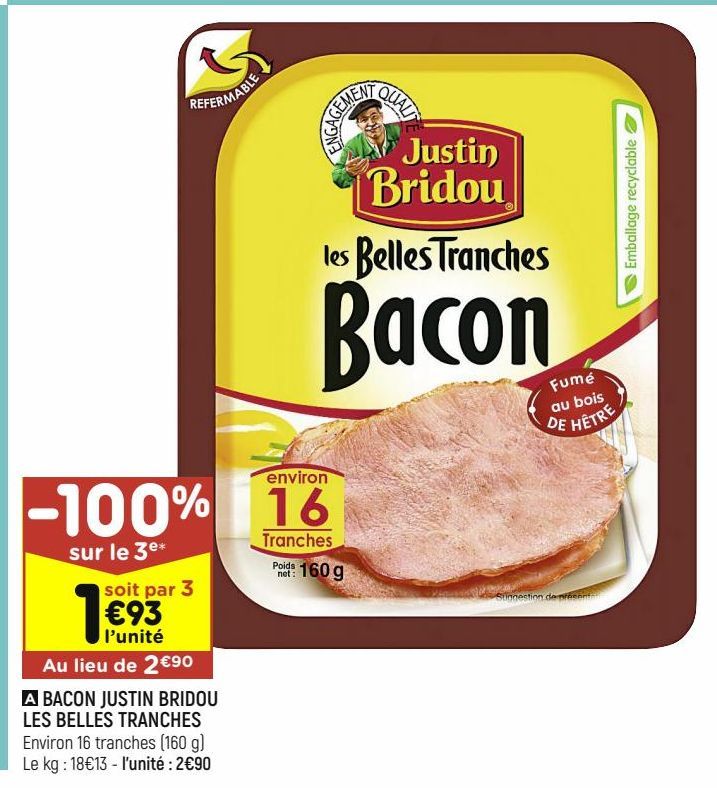 Bacon Justin Bridou