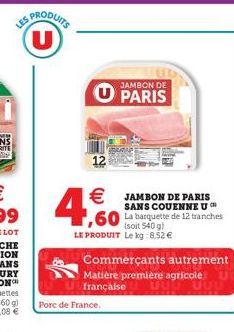 SPRODUITS  Porc de France.